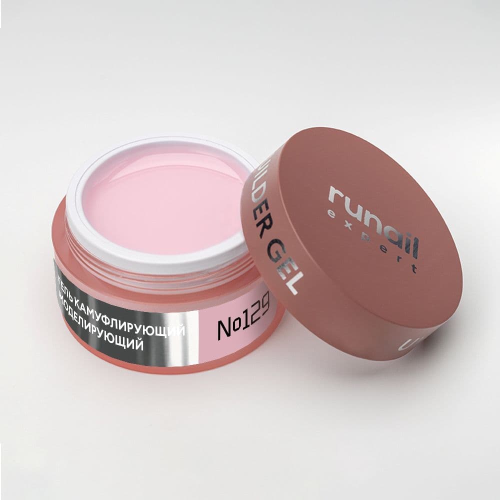 Runail, Гель моделирующий UV BULDER GEL Expert № 129, 15г банка
