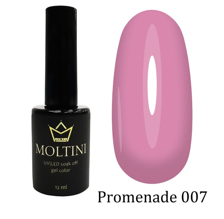 Moltini цветной гель-лак "Promenade" 007. 12 мл. #