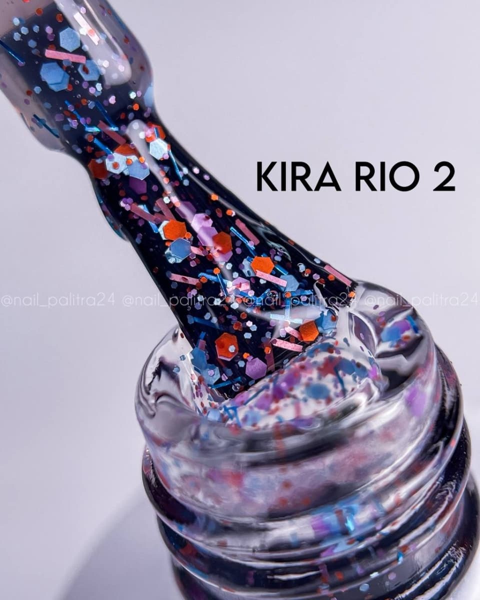 КИРА гель-лак  RIO 002 10 мл.