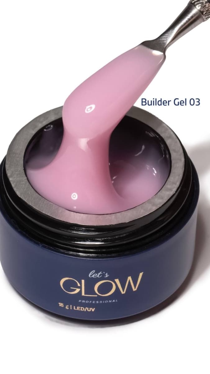 LetsGlow Строительный гель Builder gel №03 13гр