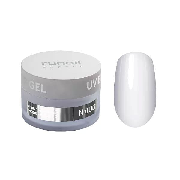 Runail, Гель моделирующий UV BULDER GEL Expert № 100, 50г банка