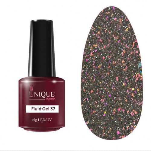 Unique, Гель Флюид 37 (Fluid Gel 37) (15ml)