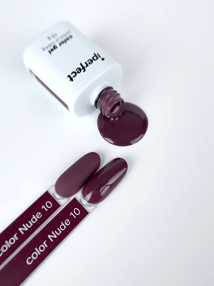 iPerfect, Nude color gel 10 - гель-лак для ногтей 10гр