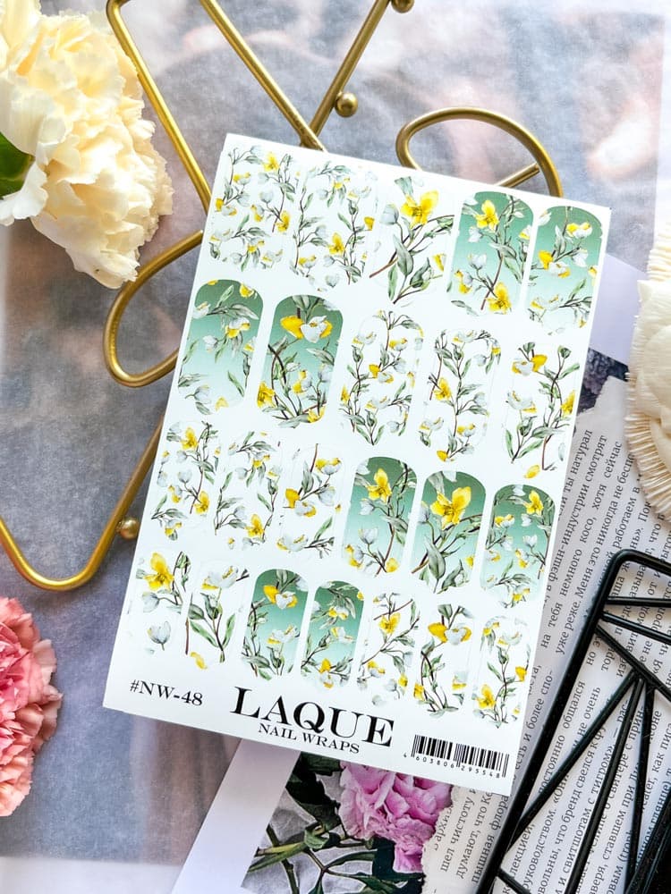 "LAQUE" Пленки NAIL WRAPS №48