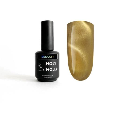 Holy Molly, Гель-лак   Silk Cat №1 11ml