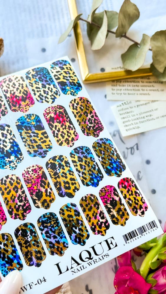 "LAQUE" Пленки NAIL WRAPS FOIL №4