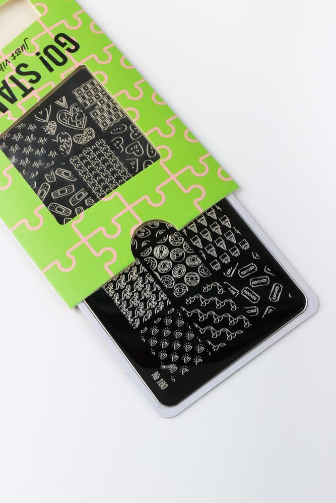 Go! Stamp, Пластина для стемпинга 160 Just Vibes