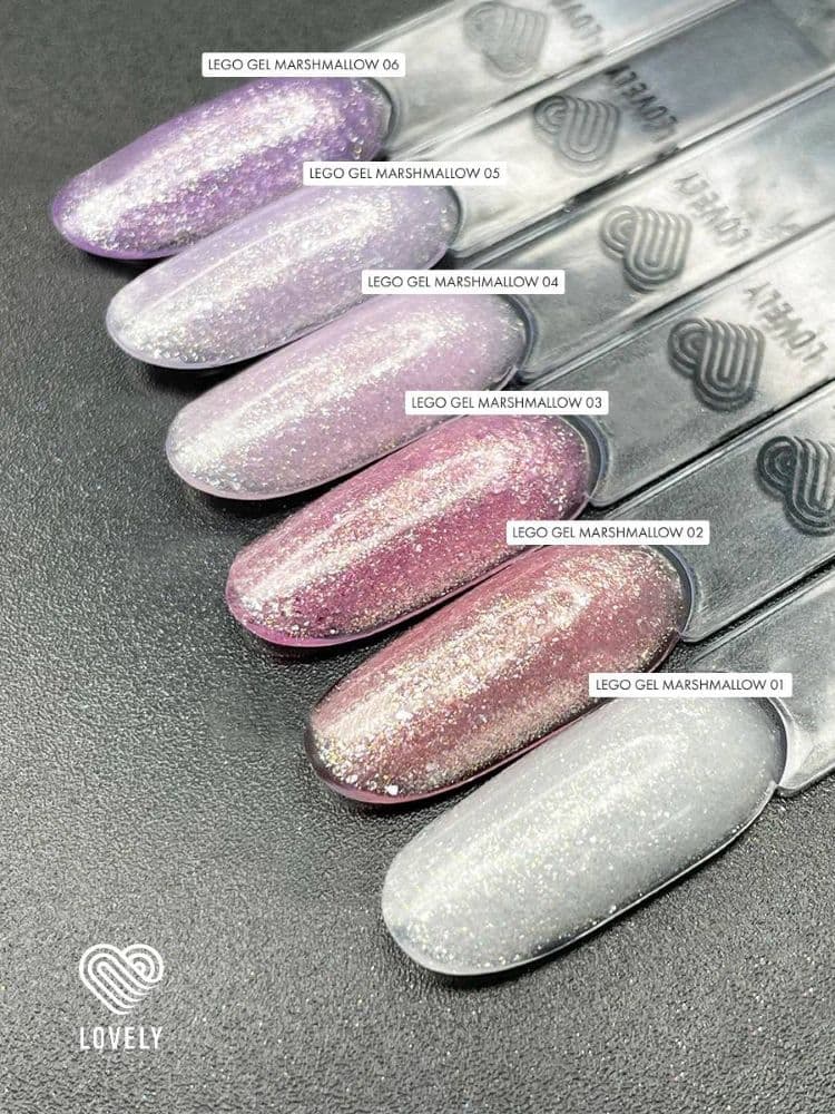 Lovely, Гель для наращивания и укрепления Lego Gel Marshmallow 05, 15 ml