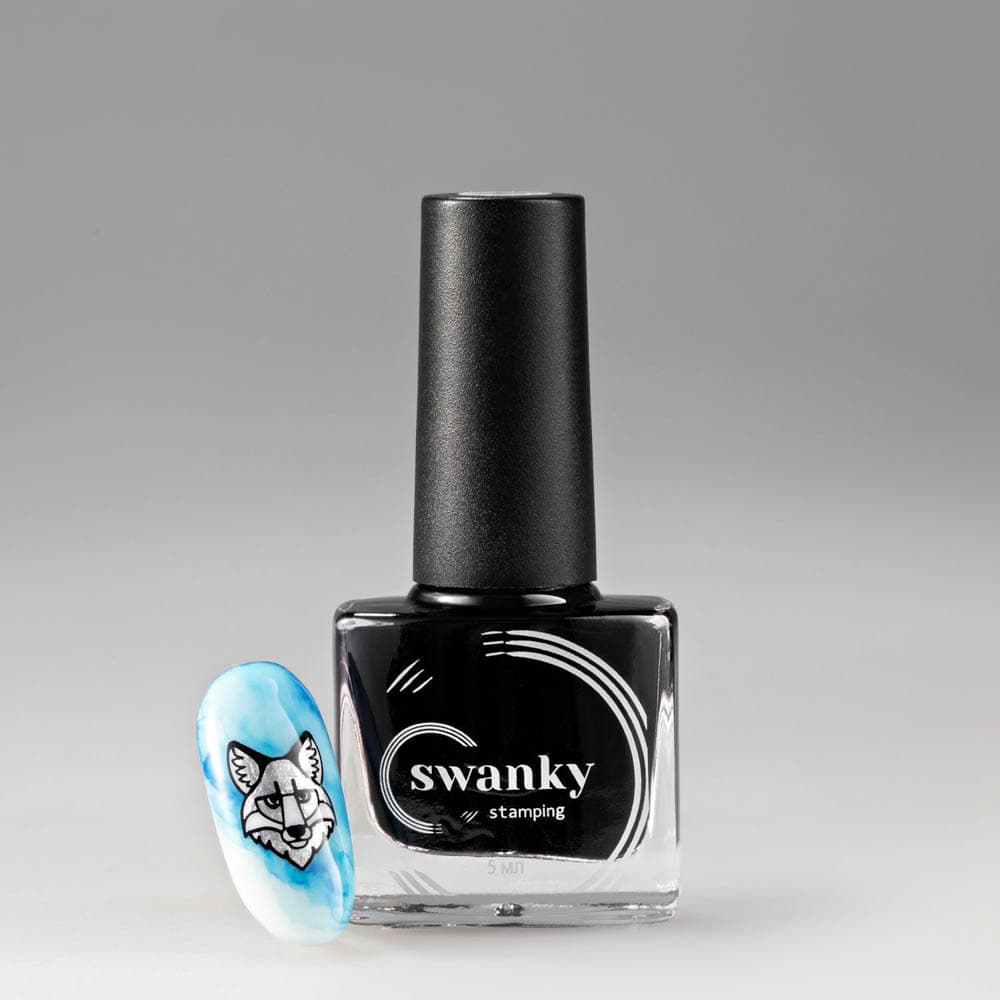 Swanky Stamping, Акварельные краски №15, голубой, 5мл #