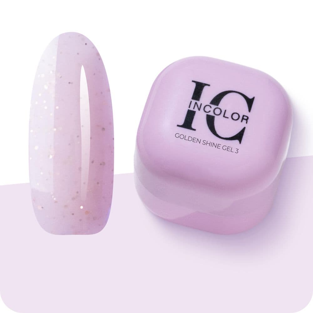 Incolor, Гель Золотой блеск Golden Shine Gel №3 15 г