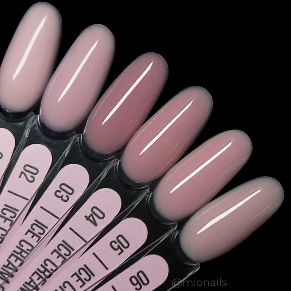 MIO Nails, Гель для моделирования ногтей Ice Cream Gel Pudra- #06 13г