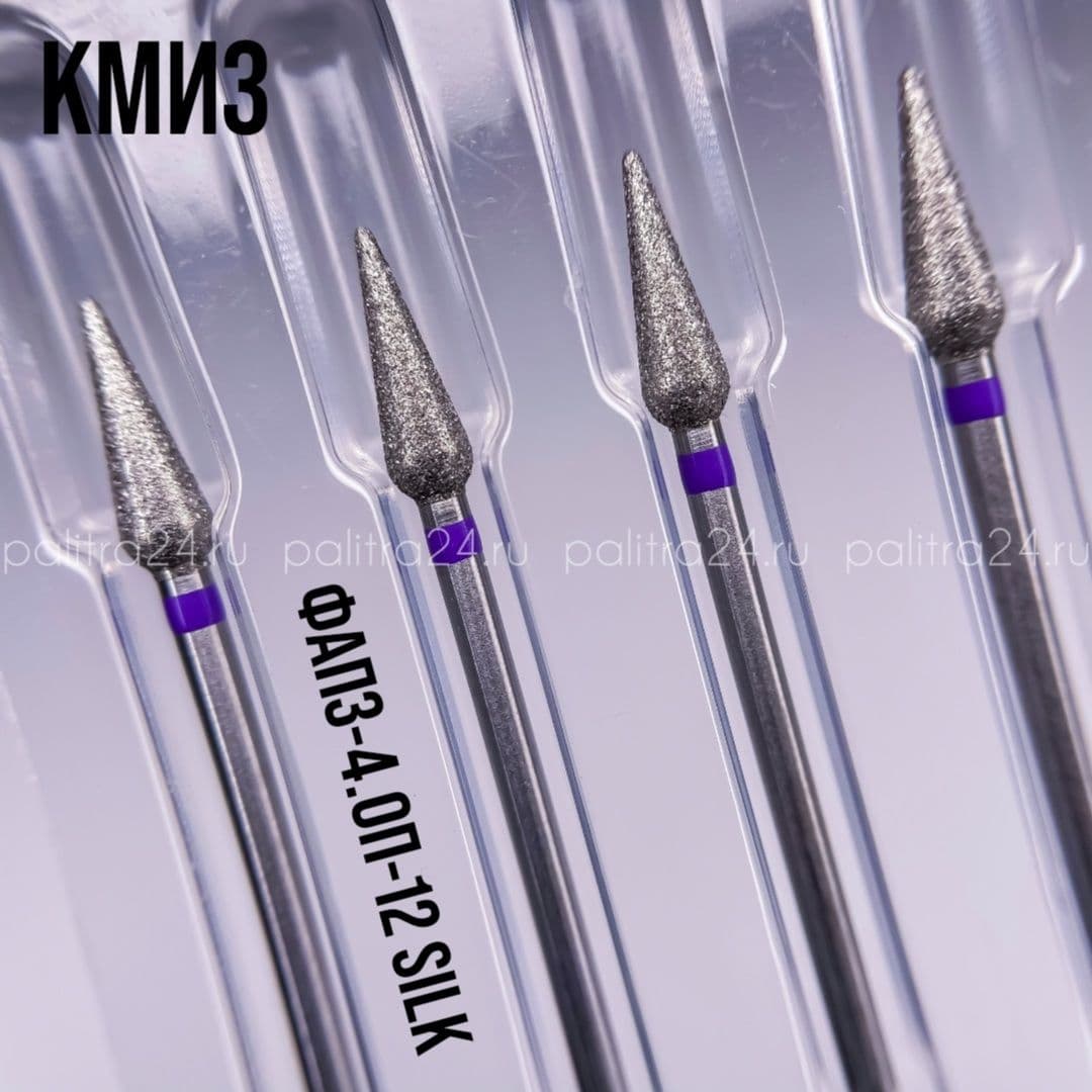 ФРЕЗА №143 КАПЛЯ d3,4 h12,0 фиолет. ФАПЗ-3,4П-12 SILK КМИЗ 119007