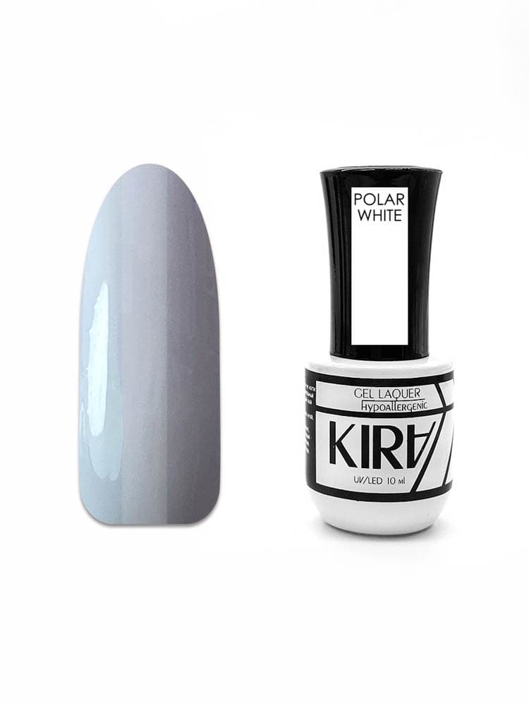 КИРА гель-лак     POLAR WHITE 10 мл. #