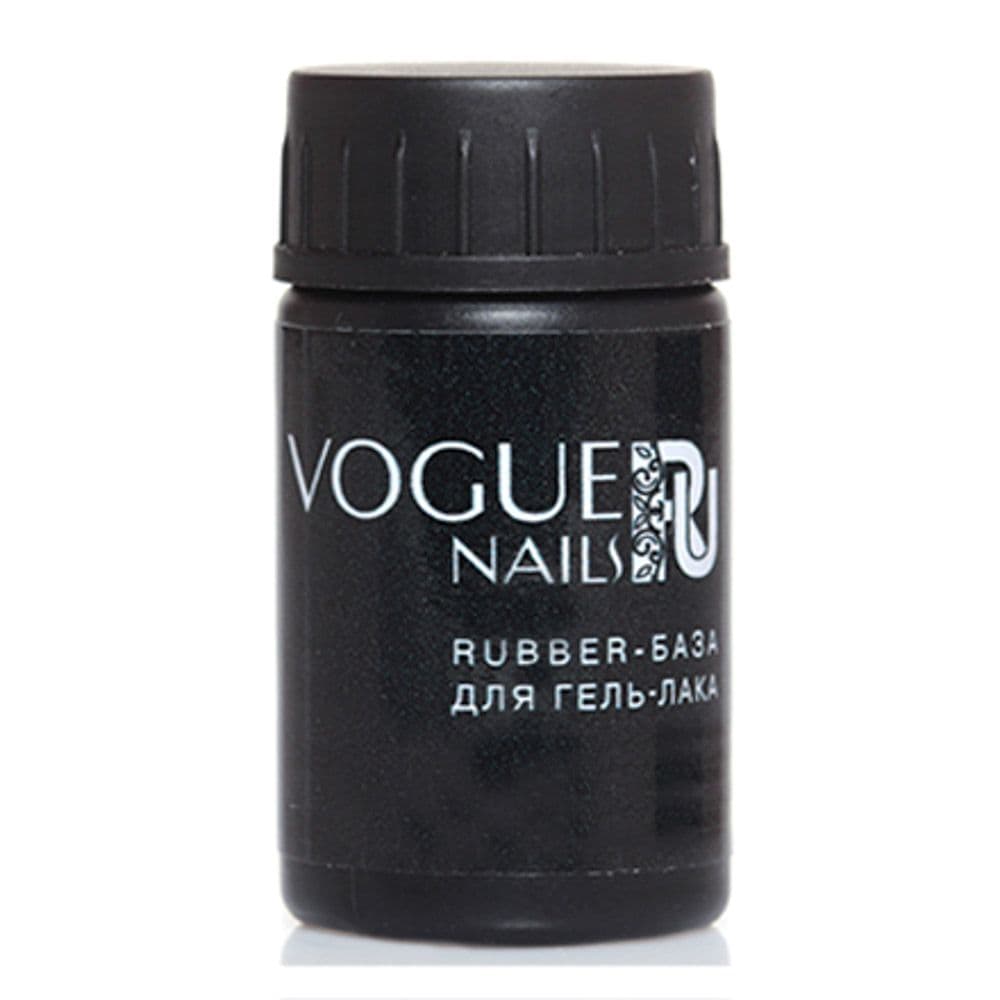 Vogue, Rubber база для гель лака 30мл (без кисточки) прозрачная