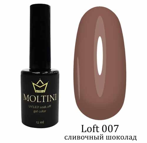 Moltini цветной гель-лак "Loft" 007. 12 мл.