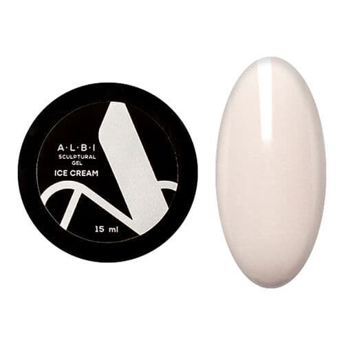 ALBI, Гель скульптурный Ice cream,50ml