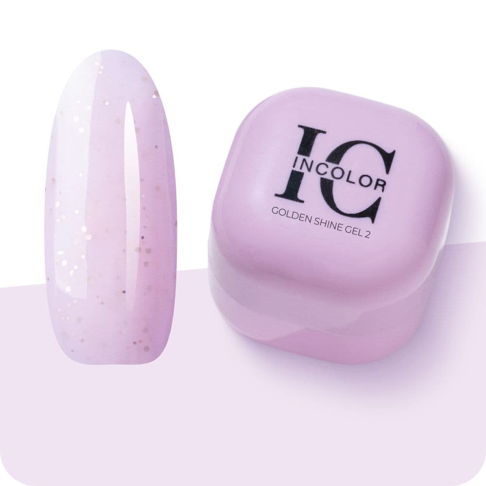 Incolor, Гель Золотой блеск Golden Shine Gel №2 15 г