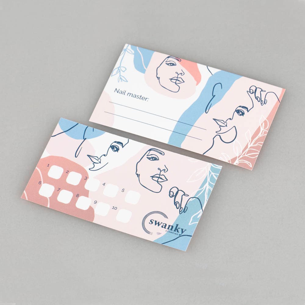 Swanky Stamping, Набор визиток для Мастера Тонкие линии
