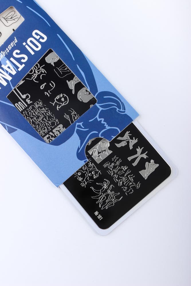 Go! Stamp, Пластина для стемпинга 181 Plastique