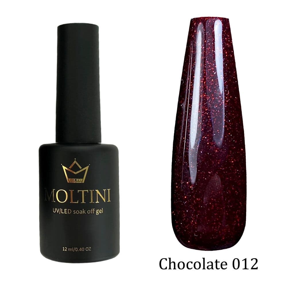 MOLTINI Цветной лак "Chocolate" 012. 12 мл.