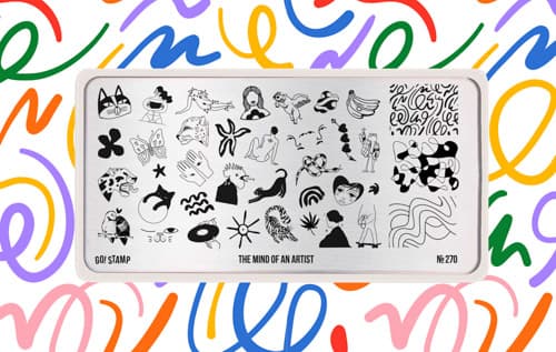 Go! Stamp, Пластина для стемпинга 270