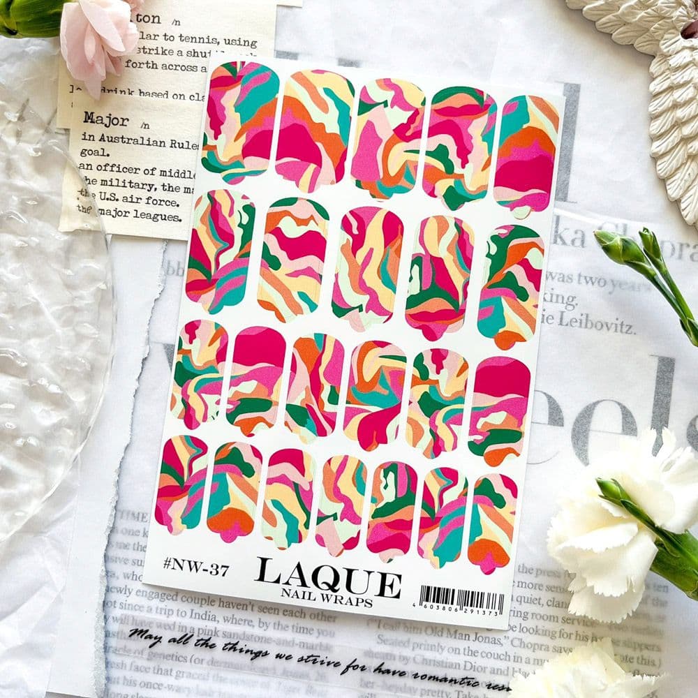 "LAQUE" Пленки NAIL WRAPS №37