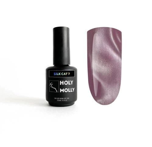 Holy Molly, Гель-лак   Silk Cat №7 11ml