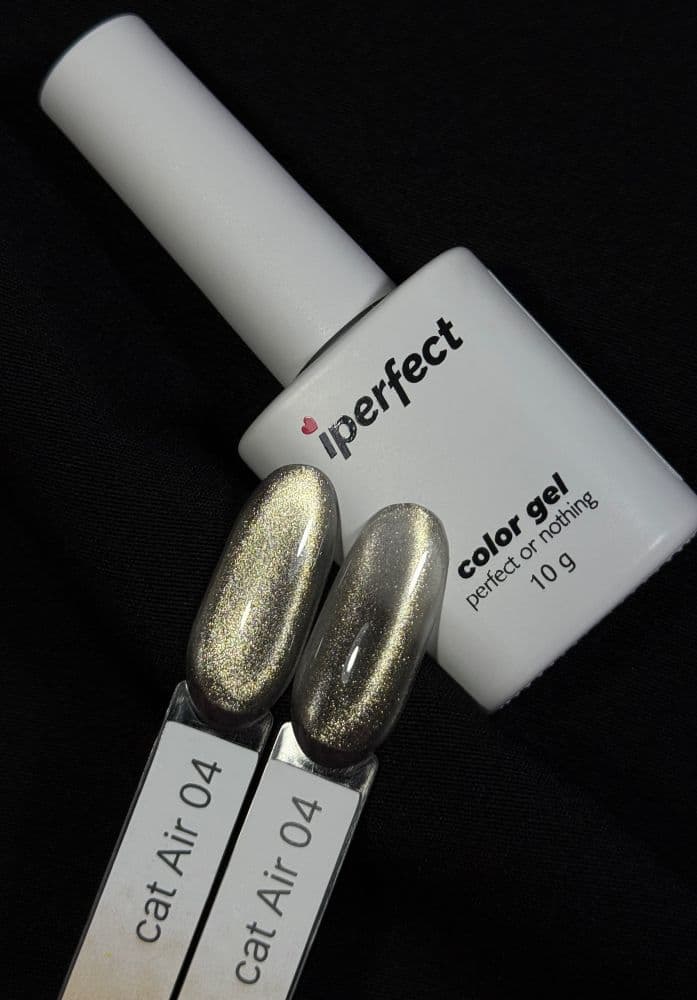 iPerfect, Air cat color gel 04 - гель-лак для ногтей, 10гр флакон с кистью