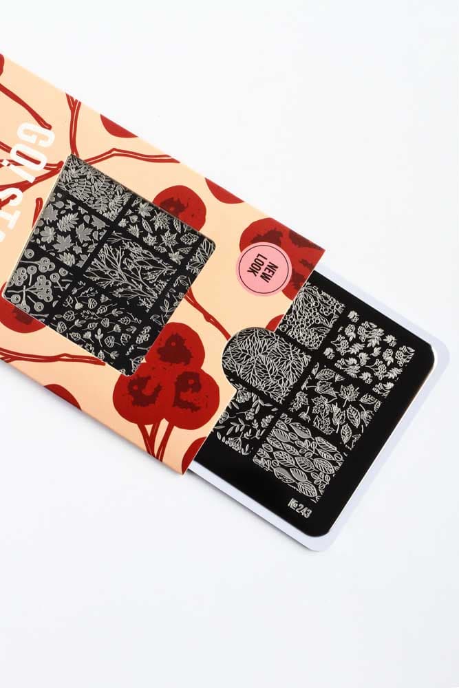 Go! Stamp, Пластина для стемпинга 243 Autumn*s Bounty