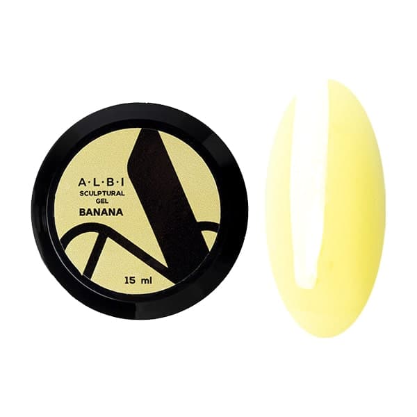 ALBI, Гель скульптурный Banana,15ml