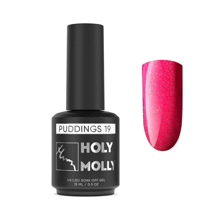 Holy Molly, Гель-лак  PUDDING №19 11ml #