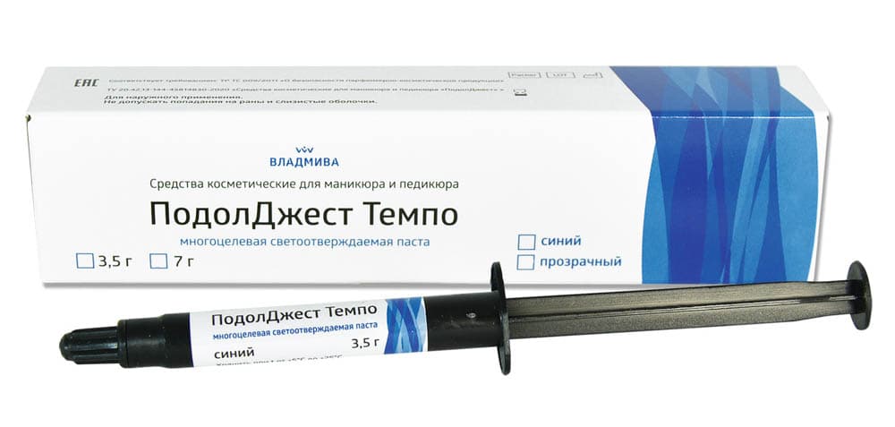 ВладМива, ПодолДжест ТЕМПО синий 3,5гр