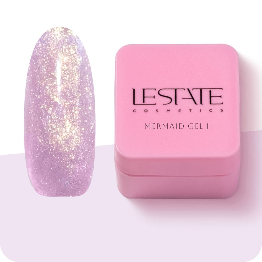 Lestate, Гель Русалка Mermaid №001 25 г #