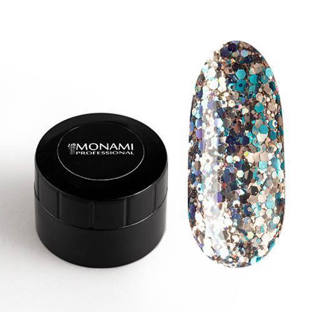 Monami Гель-лак с блеском Anthracite, 5гр #