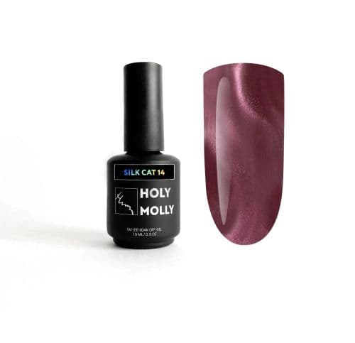 Holy Molly, Гель-лак   Silk Cat №14 11ml
