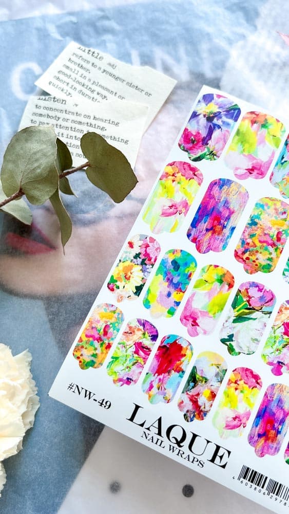 "LAQUE" Пленки NAIL WRAPS №49