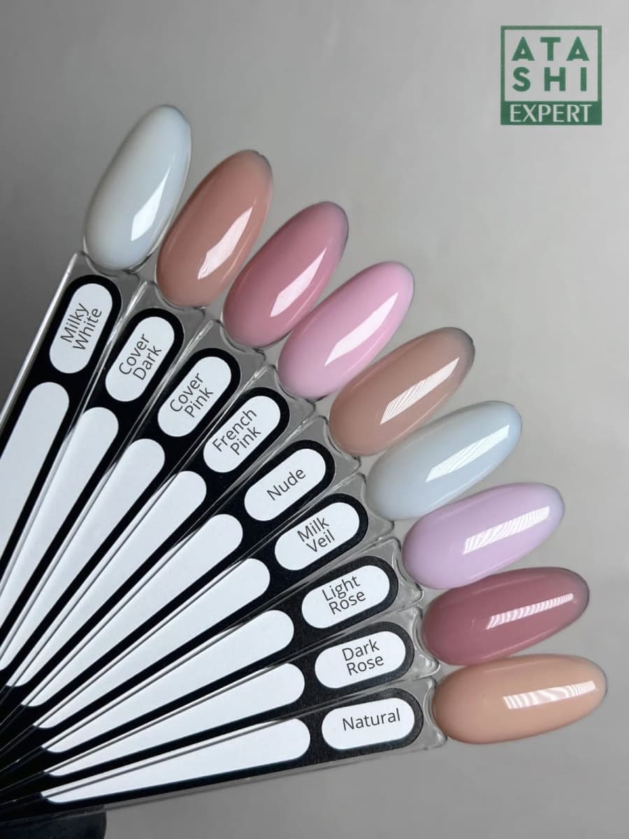 ATASHI EXPERT gel HEMA FREE Ecotech, Tea Rose,15мл