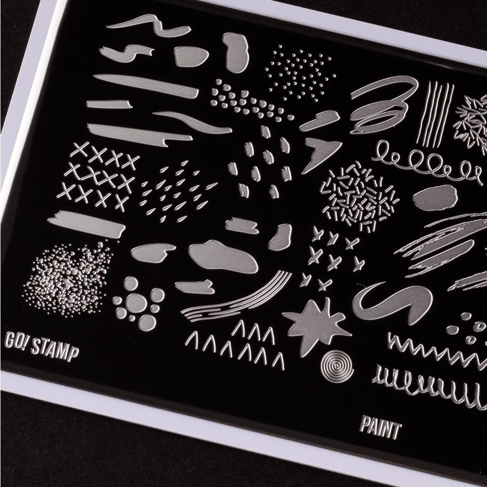 Go! Stamp, Пластина для стемпинга 12 Paint