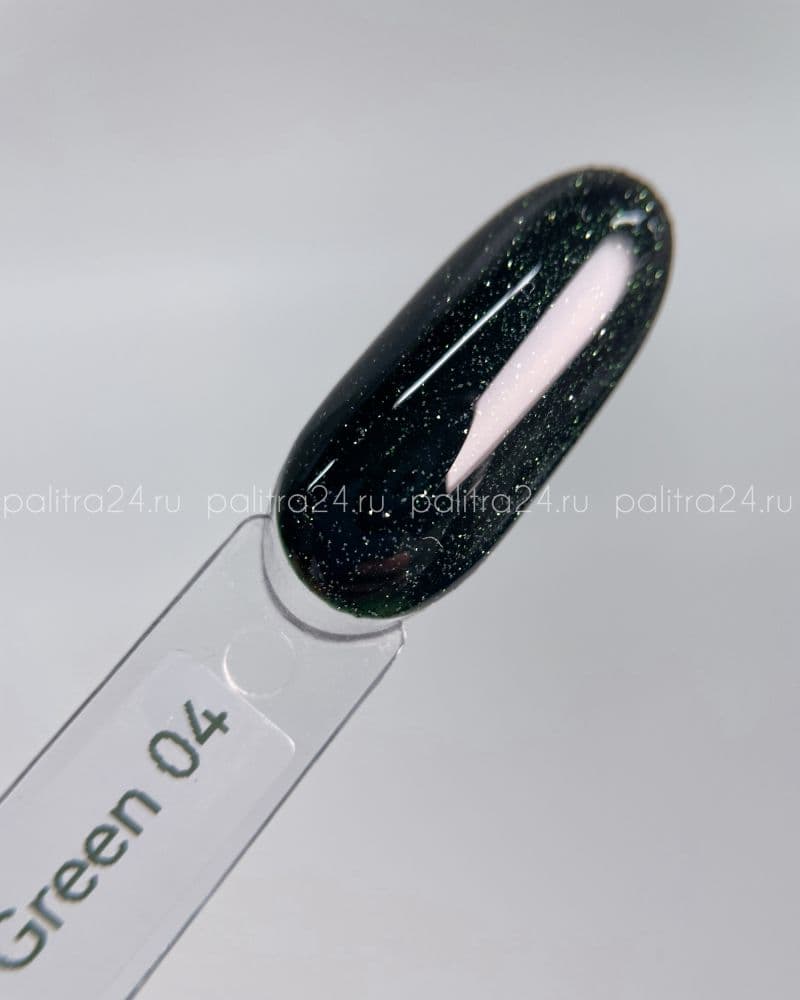 iPerfect, Green color gel 04 - гель-лак для ногтей, 10гр стеклянный флакон с кистью