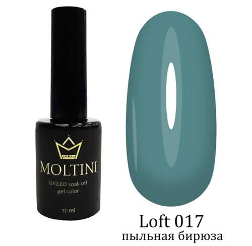Moltini цветной гель-лак "Loft" 017. 12 мл.