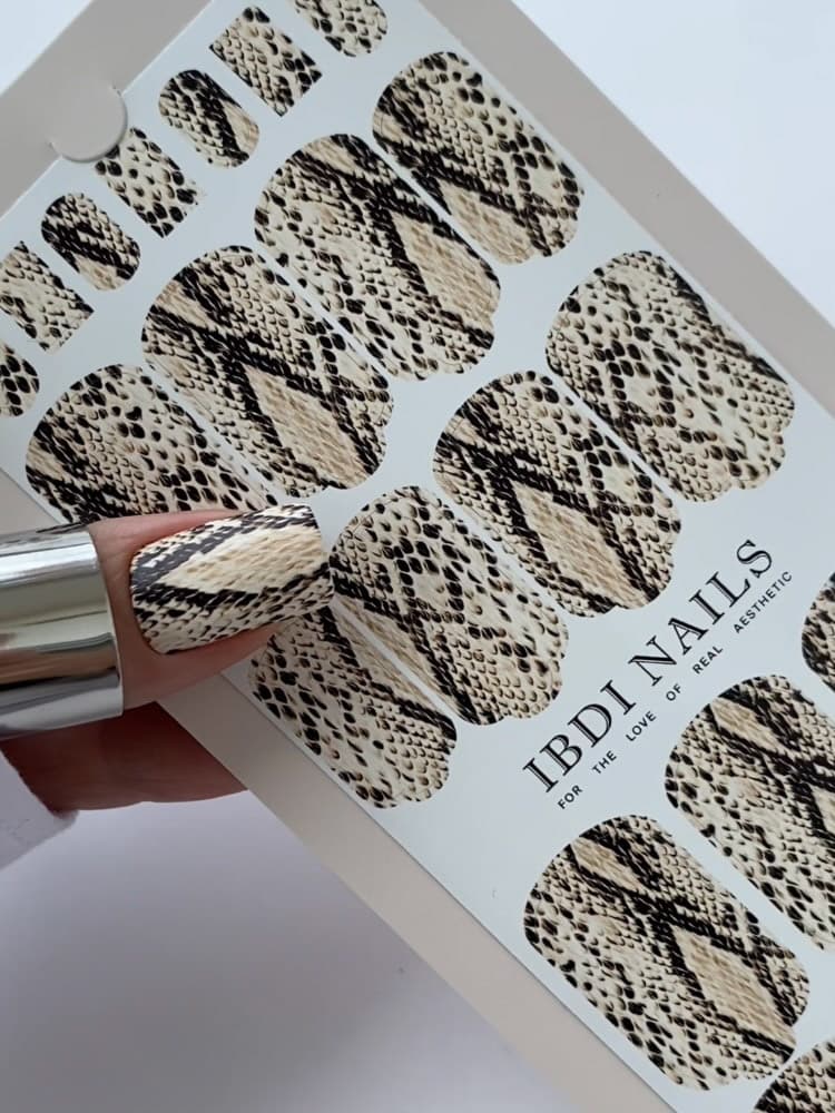 IBDI,  Пленки для маникюра IBDI NAILS 06 EXOTIC PYTHON