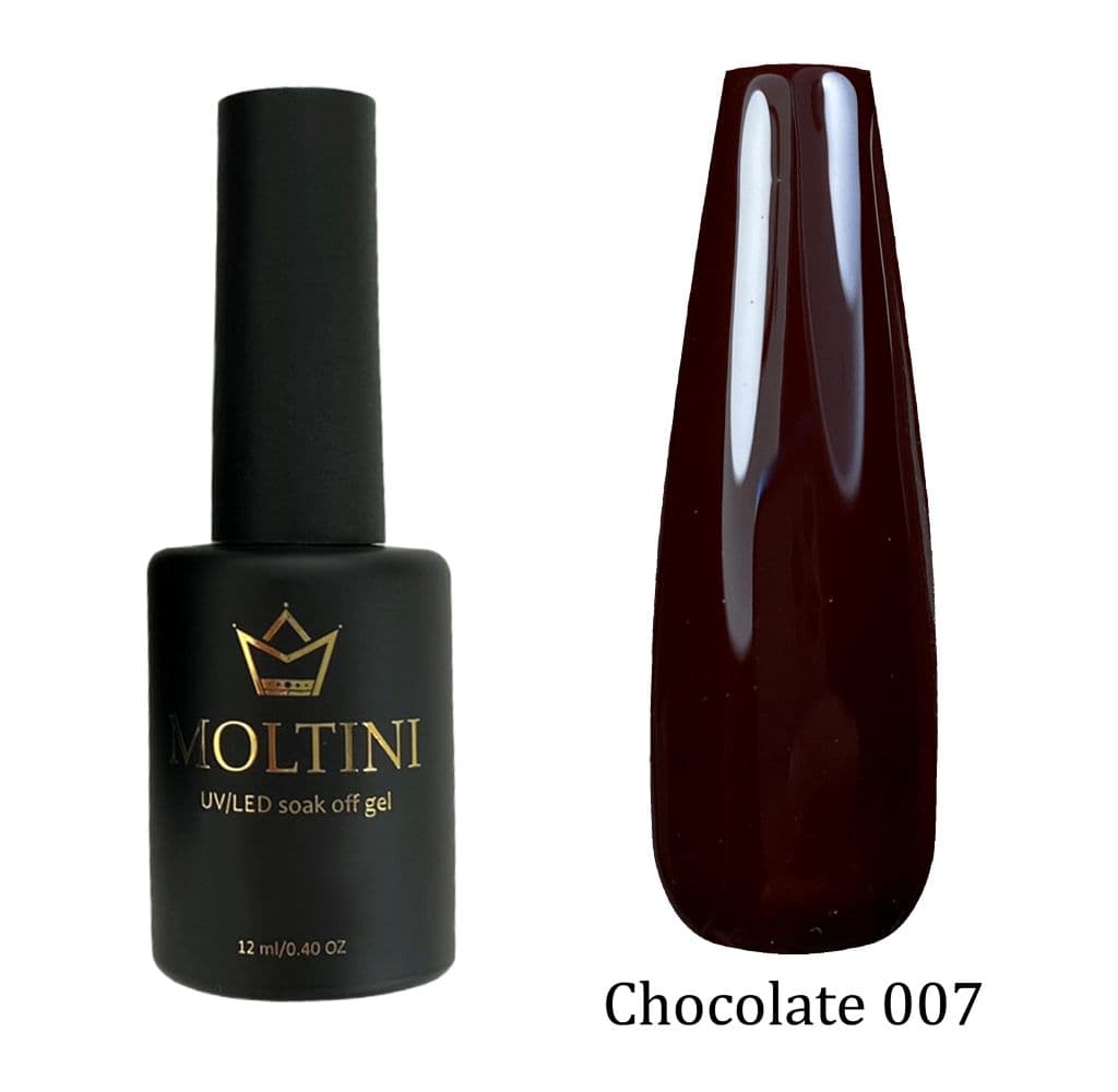 MOLTINI Цветной лак "Chocolate" 007. 12 мл.