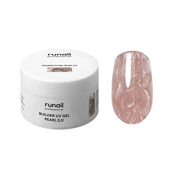 Runail, Моделирующий УФ-гель с жемчужным эффектом GEL PEARL 2.0 , 15 г №9960