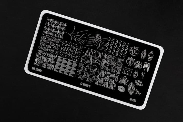 Go! Stamp, Пластина для стемпинга 290 Censored