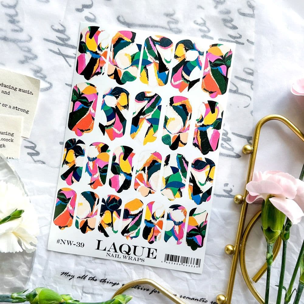 "LAQUE" Пленки NAIL WRAPS №39