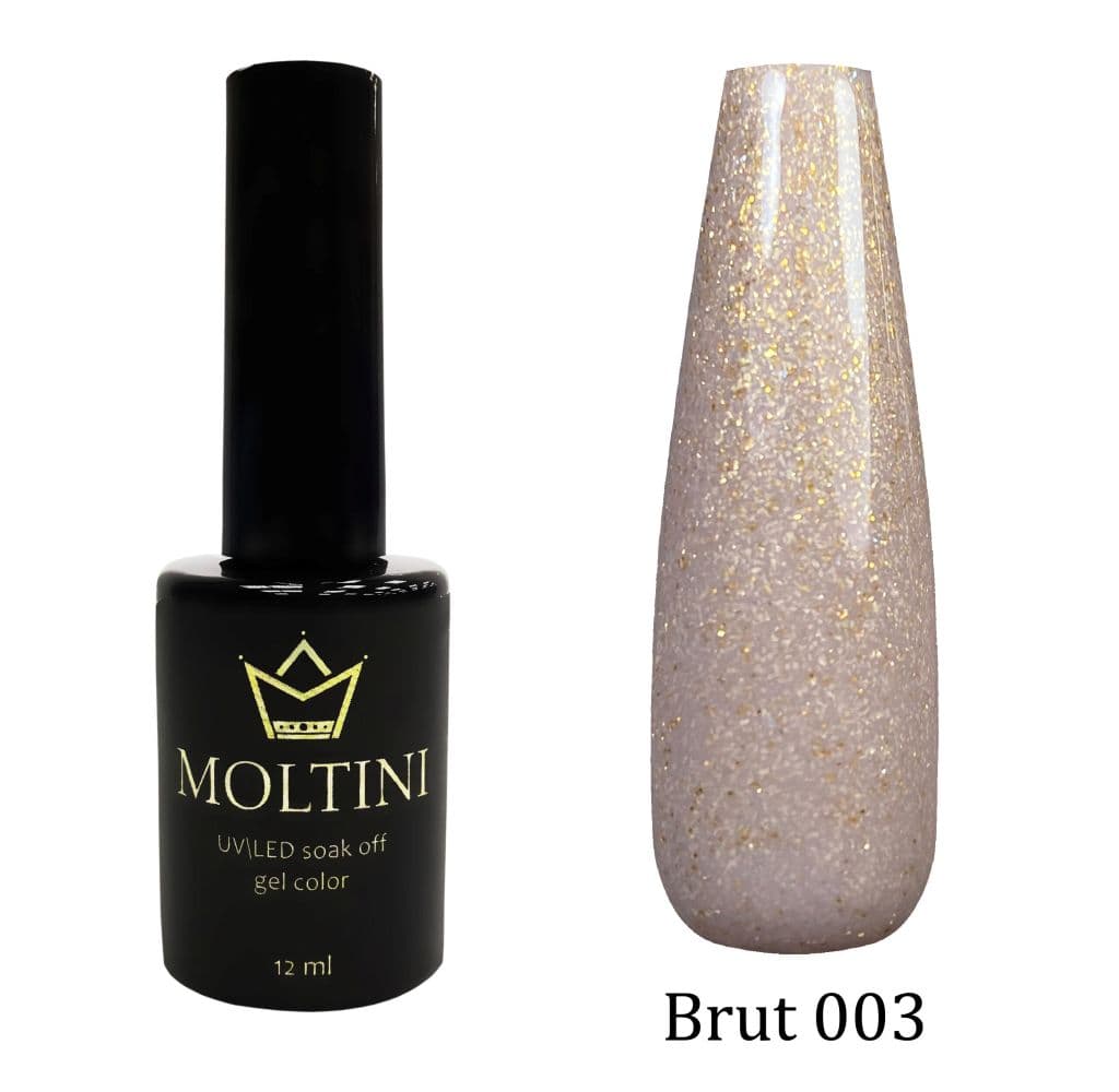 Moltini Гель-лак "Brut" № 003. 12 мл.