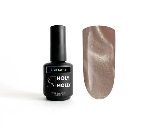 Holy Molly, Гель-лак   Silk Cat №4 11ml