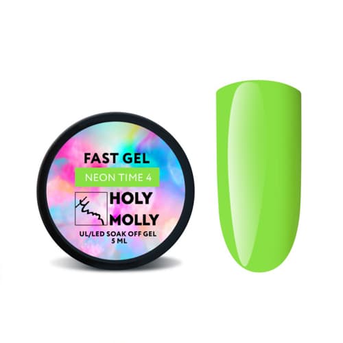 Holy Molly, FAST GEL NEON TIME 4 15ml
