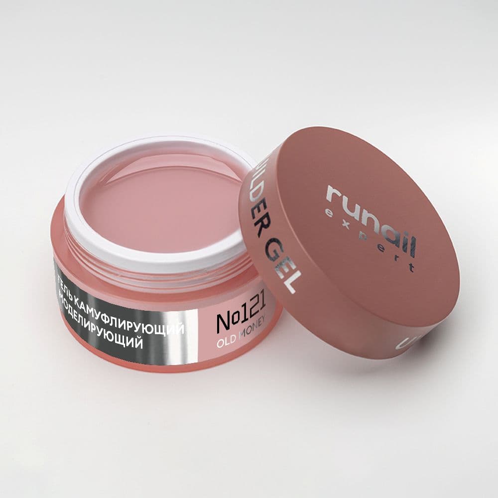 Runail, Гель моделирующий UV BULDER GEL Expert № 121, 15г банка