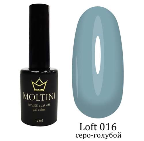 Moltini цветной гель-лак "Loft" 016. 12 мл.